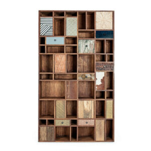 Libreria in legno Dhaval